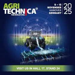 TERZ auf der Agritechnica 2025 – Halle 17, Stand 24
